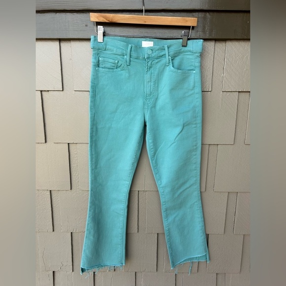 Mother Jeans The Insider Crop Step Fray Play Date No Size Tag See Measurements - Picture 1 of 8